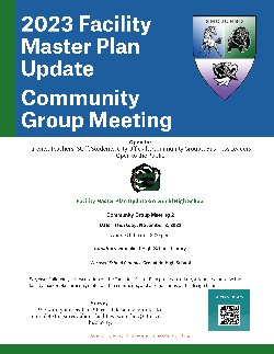 GHS Facility Community Meeting